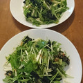 ちなくん。's cooksnap of when they made とまらない★水菜の和風サラダ.