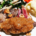 agya1103's cooksnap of when they made 【絶品簡単】玉葱と林檎のステーキソース♪.
