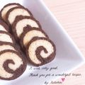 くられん's cooksnap of when they made ビニール袋とサラダ油で♡渦巻き抹茶サブレ.