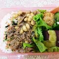 ＫＹＭＹ's cooksnap of when they made ◉大豆と牛肉の味噌炒め.