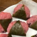 塩むすび好き's cooksnap of when they made 硬くならない♥簡単もち米で桜餅♥.