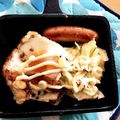 mi1116's cooksnap of when they made カフェ風朝ごはん☆スキレットで目玉焼き.