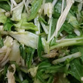 ぽむぽむぽむぽぽ's cooksnap of when they made 水菜とエノキの和え物.