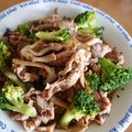 minmin!'s cooksnap of when they made 豚肉と舞茸とブロッコリー炒め.