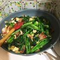ぽんぽこ2486's cooksnap of when they made 菜の花　ガーリック炒め.