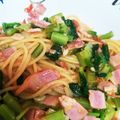 ぺんきち71's cooksnap of when they made 簡単！小松菜ベーコントマトのパスタ.