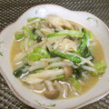 ジョングレ's cooksnap of when they made もやしと小松菜　しめじのチーズ炒め.