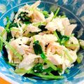 う～にゃん's cooksnap of when they made ささみと三つ葉の梅肉あえ.