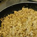 ハンクスさん's cooksnap of when they made おにぎり、お弁当に！しっかり味の鶏そぼろ.