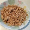 みずき's cooksnap of when they made お弁当や丼に☆超簡単鶏そぼろ.
