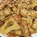 salty☆'s cooksnap of when they made 豚肉とレンコンの甘辛煮.