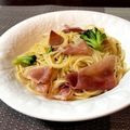 misatona's cooksnap of when they made お一人様のブロッコリーと生ハムのパスタ③.