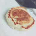 クック0ETOIU☆'s cooksnap of when they made 卵と牛乳砂糖不使用 甘酒でパンケーキ.