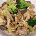 ナナヒカ's cooksnap of when they made 鶏肉と根菜の甘酢炒め☆ブロッコリー添え.
