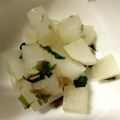 ★nozomi☆'s cooksnap of when they made 離乳食 完了期☆大根と水菜の煮物.