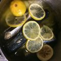 紗重桂's cooksnap of when they made 圧力鍋で☆レモンたっぷりオイルサーディン.