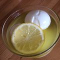 紗重桂's cooksnap of when they made オイル煮の残りで茹で卵のレモンオイル漬け.