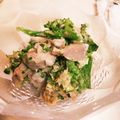 ayako0527's cooksnap of when they made 鶏とブロッコリーの和え物.