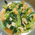 プーまま☆'s cooksnap of when they made 小松菜と油揚げの煮浸し.