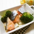 メルティローズ's cooksnap of when they made 鮭とブロッコリーの蒸し炒め.