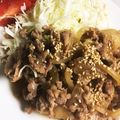ファンキーなサル's cooksnap of when they made 豚こまで生姜焼き.