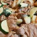 トリノオリンピック☆'s cooksnap of when they made 豚肉とズッキーニのペペロンチーノ風炒め♡.