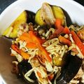 カンタンで美味は正義's cooksnap of when they made 蓮根さつま芋と豚肉の甘酢炒め.