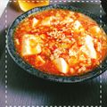 あずきのちから's cooksnap of when they made 寒い日に温まる！定番！本格！美味麻婆豆腐.