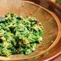 uic's cooksnap of when they made ふきのとうの酢味噌和え.