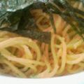 riochi's cooksnap of when they made ごまたらこマヨスパゲティ❤.