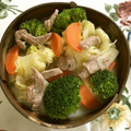 ☆Rokko☆'s cooksnap of when they made 簡単一品♥蒸し野菜の豆乳仕立て.