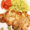 pあーちゃんq's cooksnap of when they made ご飯食べ過ぎ注意！★トンテキ柚子胡椒味★.