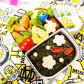 2525招き猫's cooksnap of when they made お弁当箱に海苔を敷き詰める簡単テクニック.