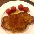 juliet323's cooksnap of when they made 簡単☆ポークソテー(オニオンソース).