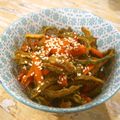 さるちゃんばなな's cooksnap of when they made 簡単に☆切り干しゴーヤの甘辛きんぴら.