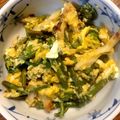bokumaru's cooksnap of when they made 春の味！塩麹入りぜんまいの卵とじ.