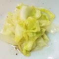 びーふぃー's cooksnap of when they made オリーブオイルで春キャベツのナムル風.