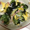 ♡khiro♡'s cooksnap of when they made 薄焼き卵が決めて♪きゅうりの酢の物.
