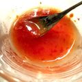 ame-ikuru's cooksnap of when they made 自家製スイートチリソース.