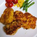 evergold's cooksnap of when they made 時短簡単アルゼンチン風鶏胸肉のカツレツ.