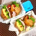 ふたごゆき's cooksnap of when they made 冷凍カツのロールサンド。.