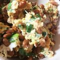さとあり！'s cooksnap of when they made マンガ飯！納豆と玉子の塩ネギそぼろ.