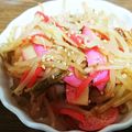 ららららぴ's cooksnap of when they made 紅生姜が決め手！もやしと白ネギの炒めもの.