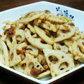 おかえりジリアン's cooksnap of when they made 蓮根のサッと煮おかか和え.
