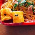 chikinda's cooksnap of when they made お弁当を可愛く♫ゴマアート♫.