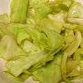 Mature1028's cooksnap of when they made やみつきキャベツ.
