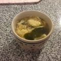 Amalka's cooksnap of when they made レタスの外葉捨てないで！美味しいスープに.
