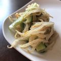 kanro_bear's cooksnap of when they made デリ風常備菜♡もやしのごま味噌酢和え♪.