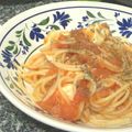 みおみーお's cooksnap of when they made トマトとモッツァレラのパスタ♪.