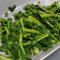 ゆーたーたん's cooksnap of when they made 菜の花のおかかワサビ和え.